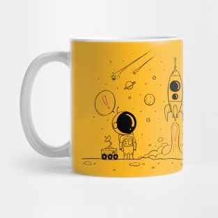 Space Rocket Mug